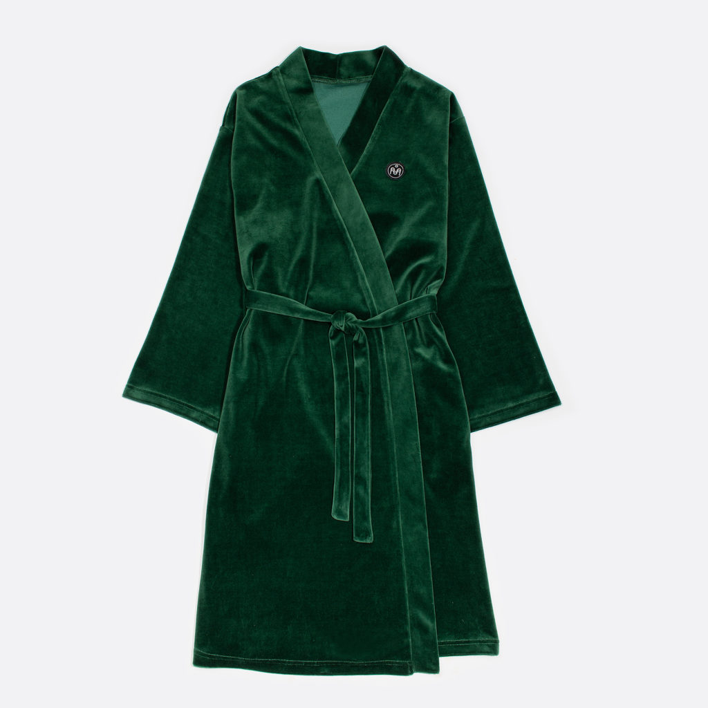 Naiste roheline hommikumantel  65€