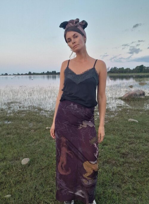 Aubergine Horse Karussell Pareo Seelik