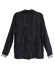 Striped PJ Jacket - Black & White4