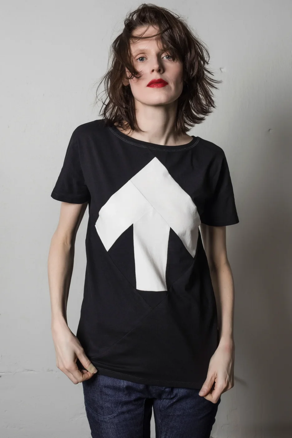 Up-shirt - Black & White