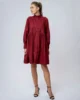 Muulin-Women-Linen-Cotton-Dress-Louise-Vivid-Burgundy-1