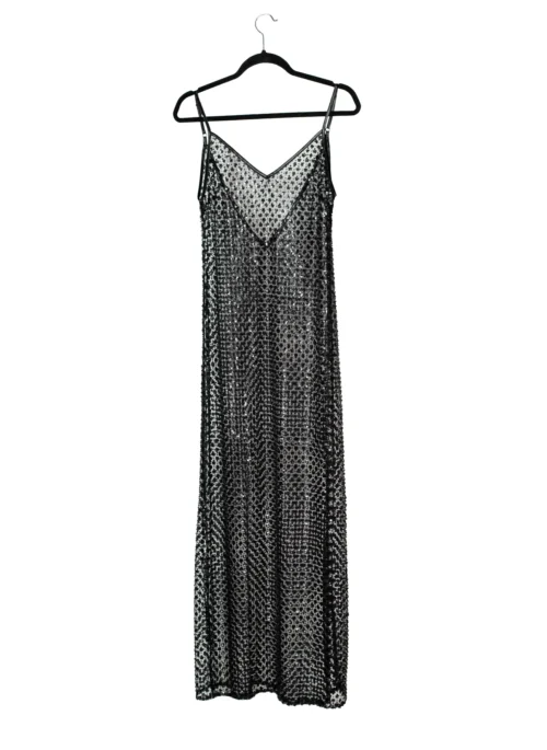 MICHELE Embellished Dress - Black