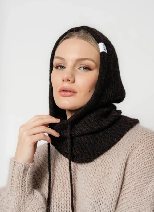 Alpakavillane Balaclava - Must