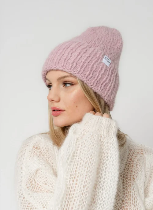 Alpaka müts - Heleroosa