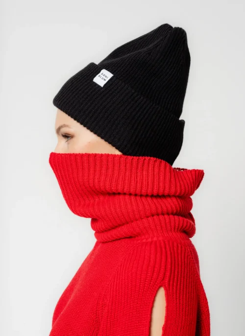 Meriinovillane Ore müts - Must