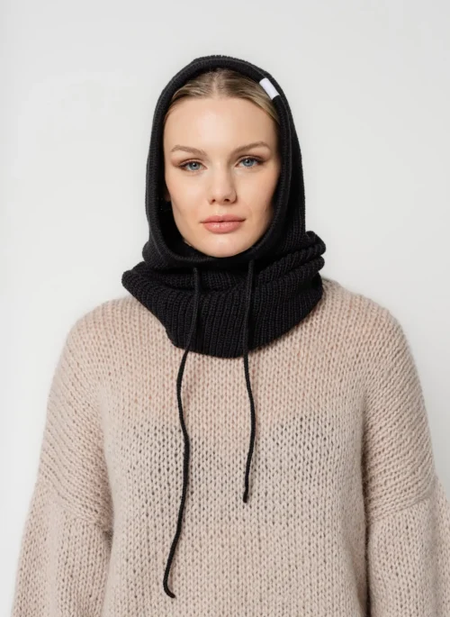 Meriinovillane Balaclava - Must