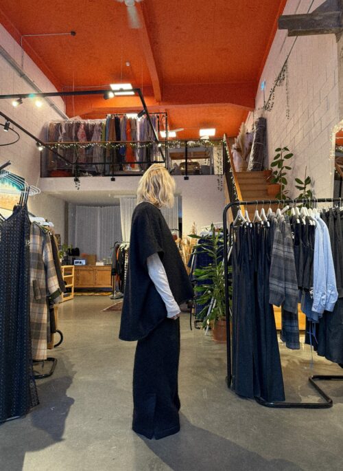 CHLOE Mohair Pants - Black