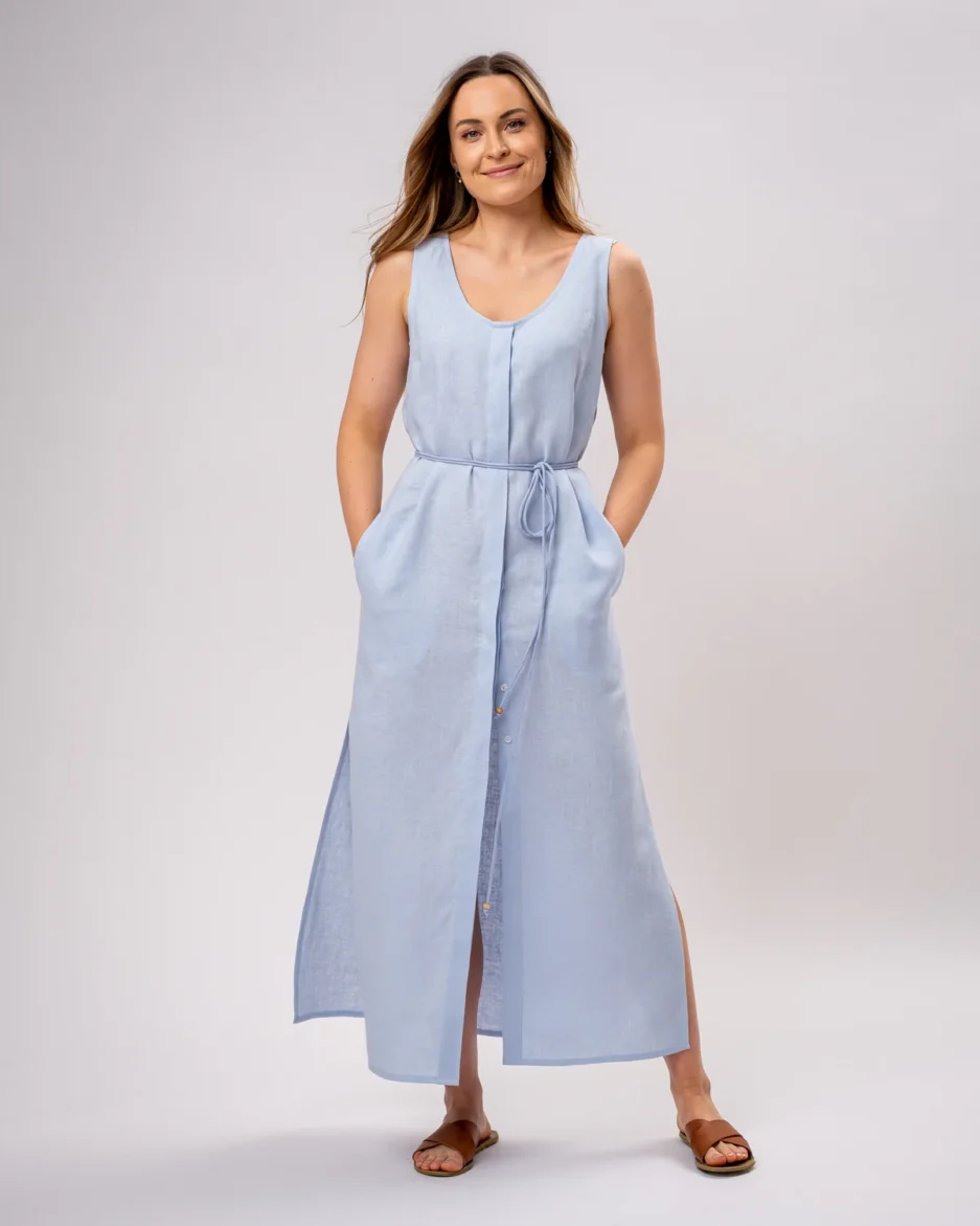 Muulin-Women-Linen-Dress-Joan-Lightblue-1
