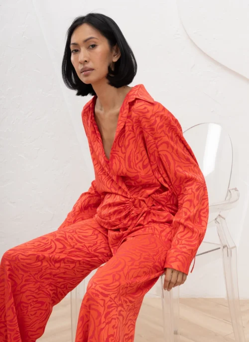 KAJ Viscose Shirt - Smoothie