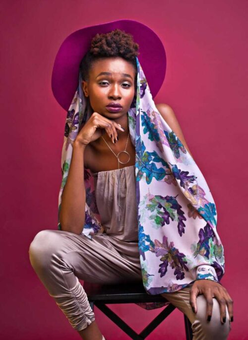 OAK LEAVES PURPLE SIIDISALL