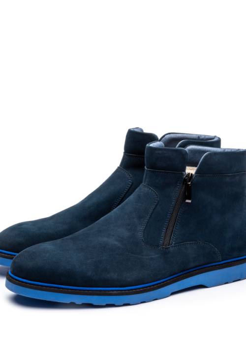 Arno Navy Suede
