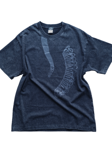 Oversized T-Shirt Black Swan