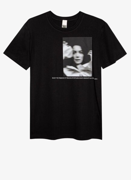 T-särk Kameeleon Muusa / Must