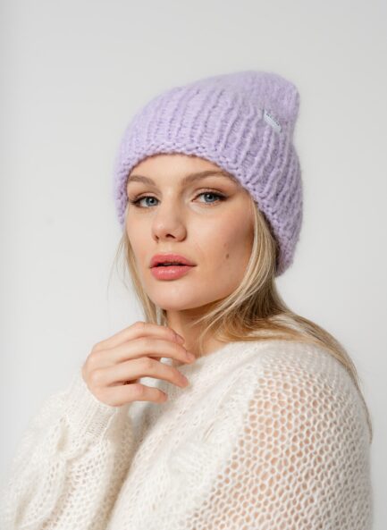 Alpaka müts - Lavendel