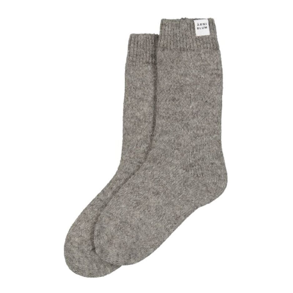 ARNI_BLUM_Womenswear_Alpaca_Knitted_Socks_Gray_Sept24
