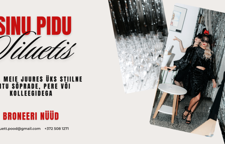 Tähista oma üritust Silueti poes