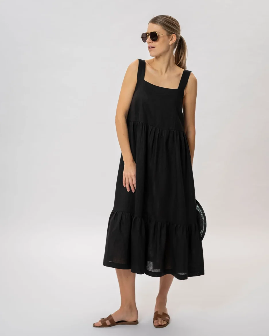 Muulin-Woman-Linen-Dress-Helen-Black-1