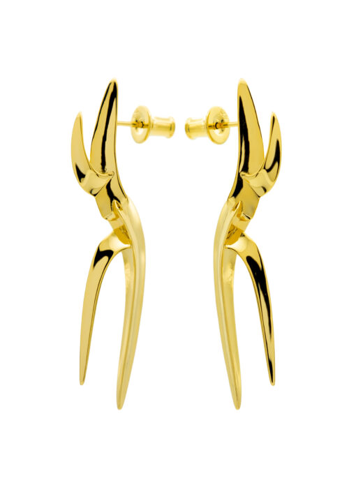 SAMTEN EARRINGS – GOLD VERMEIL